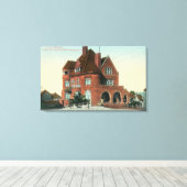 Außenansicht der Crocker-Residenz Leinwanddruck (Insitu (Holzboden))