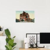 Außenansicht der Crocker-Residenz Poster (Heimbüro)