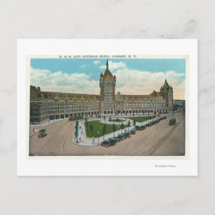 Außenansicht der D & H und des Journals Postkarte