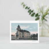 Außenansicht der East Side School Bldg Postkarte (Stehend Vorderseite)