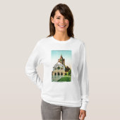 Außenansicht der Erinnerungskirche bei Stanford U T-Shirt (Vorne ganz)