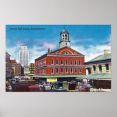 Außenansicht der Faneuil Hall Poster (Vorne)