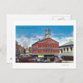 Außenansicht der Faneuil Hall Postkarte (Vorne/Hinten)