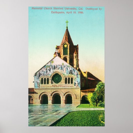 Außenansicht der Gedenkkirche bei U Poster (Vorne)