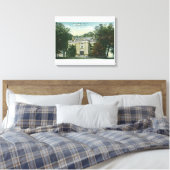 Außenansicht der Gewerkschaft Uni YMCA Leinwanddruck (Insitu (Schlafzimmer))
