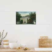 Außenansicht der Gewerkschaft Uni YMCA Poster (Küche)