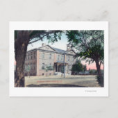 Außenansicht der Grammar SchoolRedding, CA Postkarte (Vorderseite)