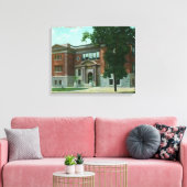 Außenansicht der Grammatik 2 Leinwanddruck (Insitu (Wohnzimmer))