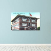 Außenansicht der Grammatik 3 Leinwanddruck (Insitu (Holzboden))