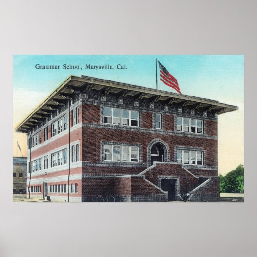 Außenansicht der Grammatik 3 Poster (Vorne)