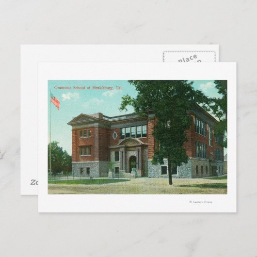 Außenansicht der Grammatik 3 Postkarte (Vorne/Hinten)