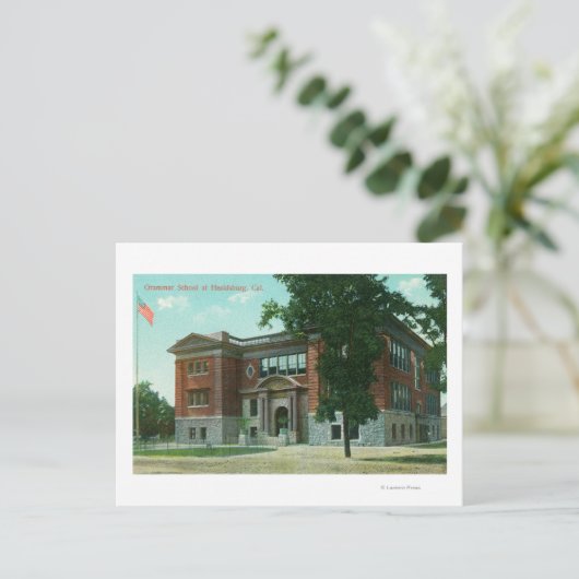 Außenansicht der Grammatik 3 Postkarte (Stehend Vorderseite)