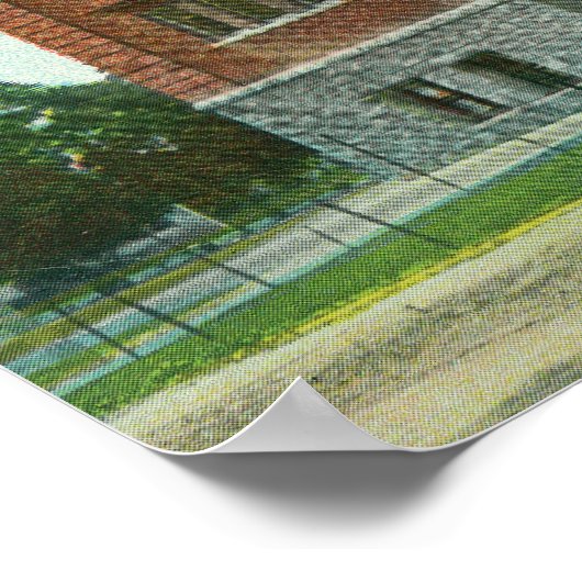 Außenansicht der Grammatik Poster (Ecke)