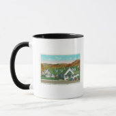 Außenansicht der grünen Hütte � Tasse (Links)