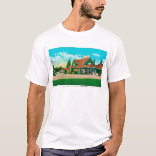 Außenansicht der Hauptstadt CottagesSalem ODER T-Shirt (Vorderseite)