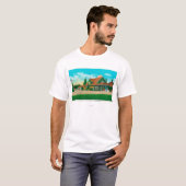 Außenansicht der Hauptstadt CottagesSalem ODER T-Shirt (Vorne ganz)