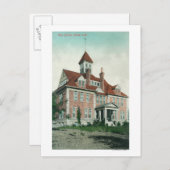 Außenansicht der High SchoolYreka, CA Postkarte (Vorne/Hinten)