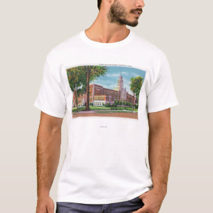 Außenansicht der Highschool T-Shirt
