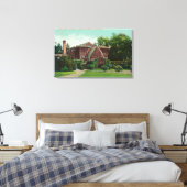 Außenansicht der Hörsaal, U der Zentraleinheit Leinwanddruck (Insitu (Schlafzimmer))