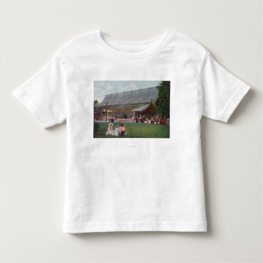 Außenansicht der Idora Park-Skaten-Eisbahn Kleinkind T-shirt (Vorderseite)