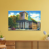 Außenansicht der Kapelle des Königs Leinwanddruck (Insitu (Wohnzimmer))