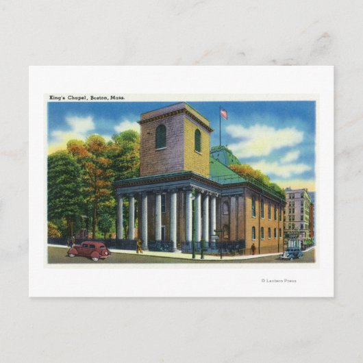 Außenansicht der Kapelle des Königs Postkarte (Vorderseite)