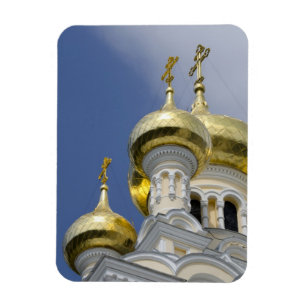 Außenansicht der Kathedrale des Heiligen Alexander Magnet