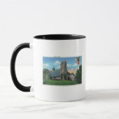 Außenansicht der katholischen Kapelle Tasse (Links)