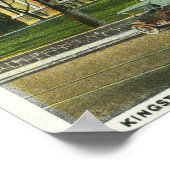 Außenansicht der Kingston High School Poster (Ecke)