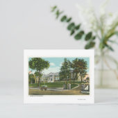 Außenansicht der Kingston High School Postkarte (Stehend Vorderseite)