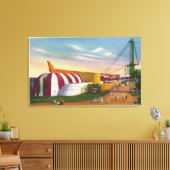 Außenansicht der Lebensmittel- und Agrarblende Leinwanddruck (Insitu (Wohnzimmer))