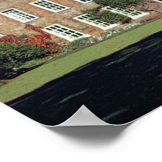 Außenansicht der Low Middleton Hall Poster (Ecke)