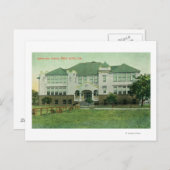 Außenansicht der Lytton Avenue School Postkarte (Vorne/Hinten)