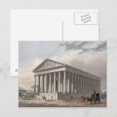 Außenansicht der Madeleine, Paris Postkarte (Vorne/Hinten)