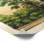 Außenansicht der Marienkirche Poster (Ecke)