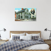 Außenansicht der Nathaniel Hawthorne Leinwanddruck (Insitu (Schlafzimmer))
