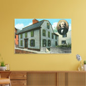 Außenansicht der Nathaniel Hawthorne Leinwanddruck (Insitu (Wohnzimmer))
