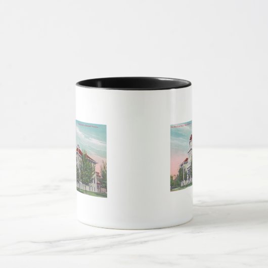 Außenansicht der neuen Hochschule Napa, CA Tasse (Zentrum)