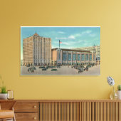 Außenansicht der Nordstation Leinwanddruck (Insitu (Wohnzimmer))