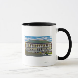 Außenansicht der öffentlichen Bibliothek Tasse