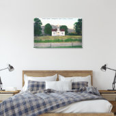 Außenansicht der öffentlichen Schule Leinwanddruck (Insitu (Schlafzimmer))