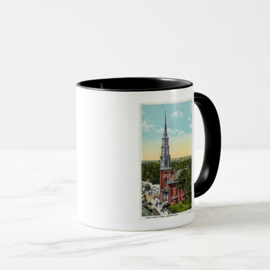 Außenansicht der Park Street Church Tasse (VorderseiteRechts)