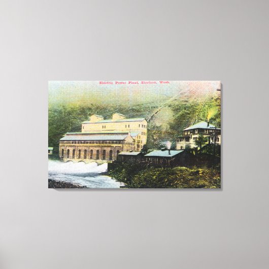 Außenansicht der Pflanze des elektrischen Powers Leinwanddruck (Vorderseite)