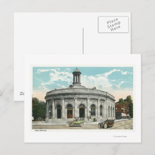 Außenansicht der Post 2 Postkarte (Vorne/Hinten)