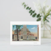 Außenansicht der Post 3 Postkarte (Stehend Vorderseite)