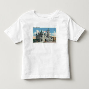 Außenansicht der Post 4 Kleinkind T-shirt