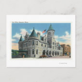 Außenansicht der Post 4 Postkarte (Vorderseite)