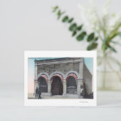 Außenansicht der Post St. Helena Postkarte (Stehend Vorderseite)