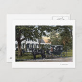 Außenansicht der Postviertel Postkarte (Vorne/Hinten)