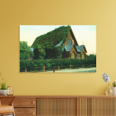 Außenansicht der Presbyterianischen Kirche Leinwanddruck (Insitu (Wohnzimmer))